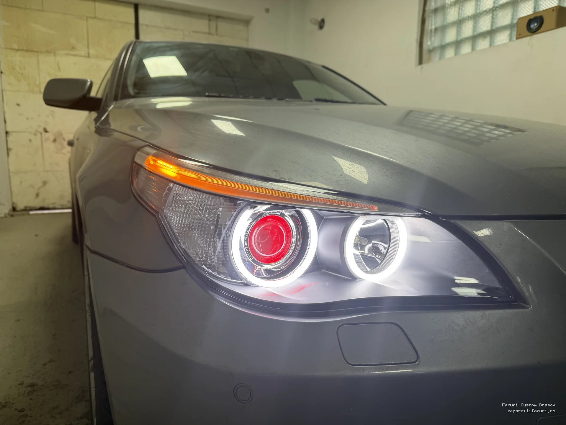 Faruri custom BMW E60 nfl - Faruri Custom Brașov