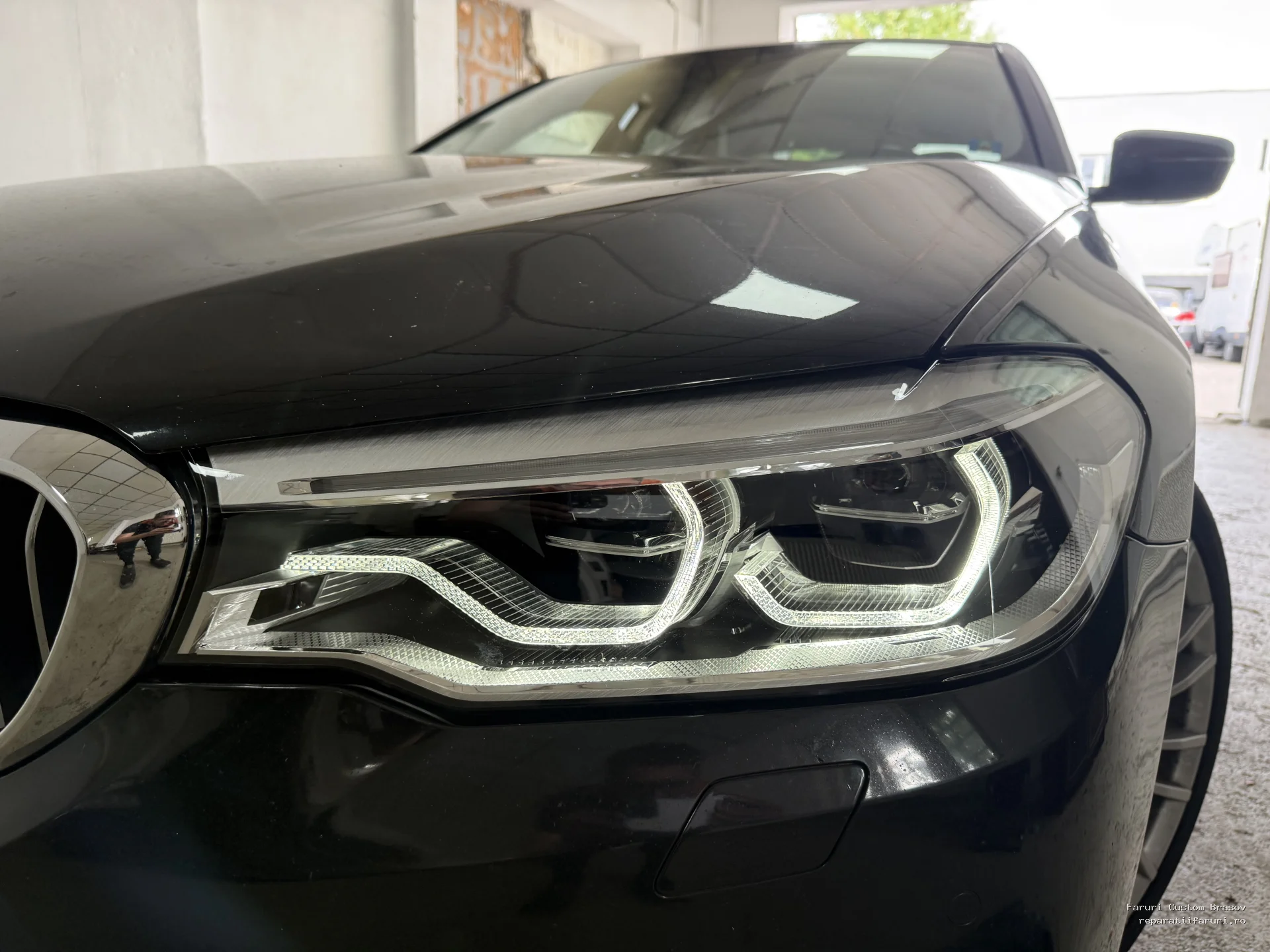 Angeluri defecte BMW G30 full led - Faruri Custom Brașov
