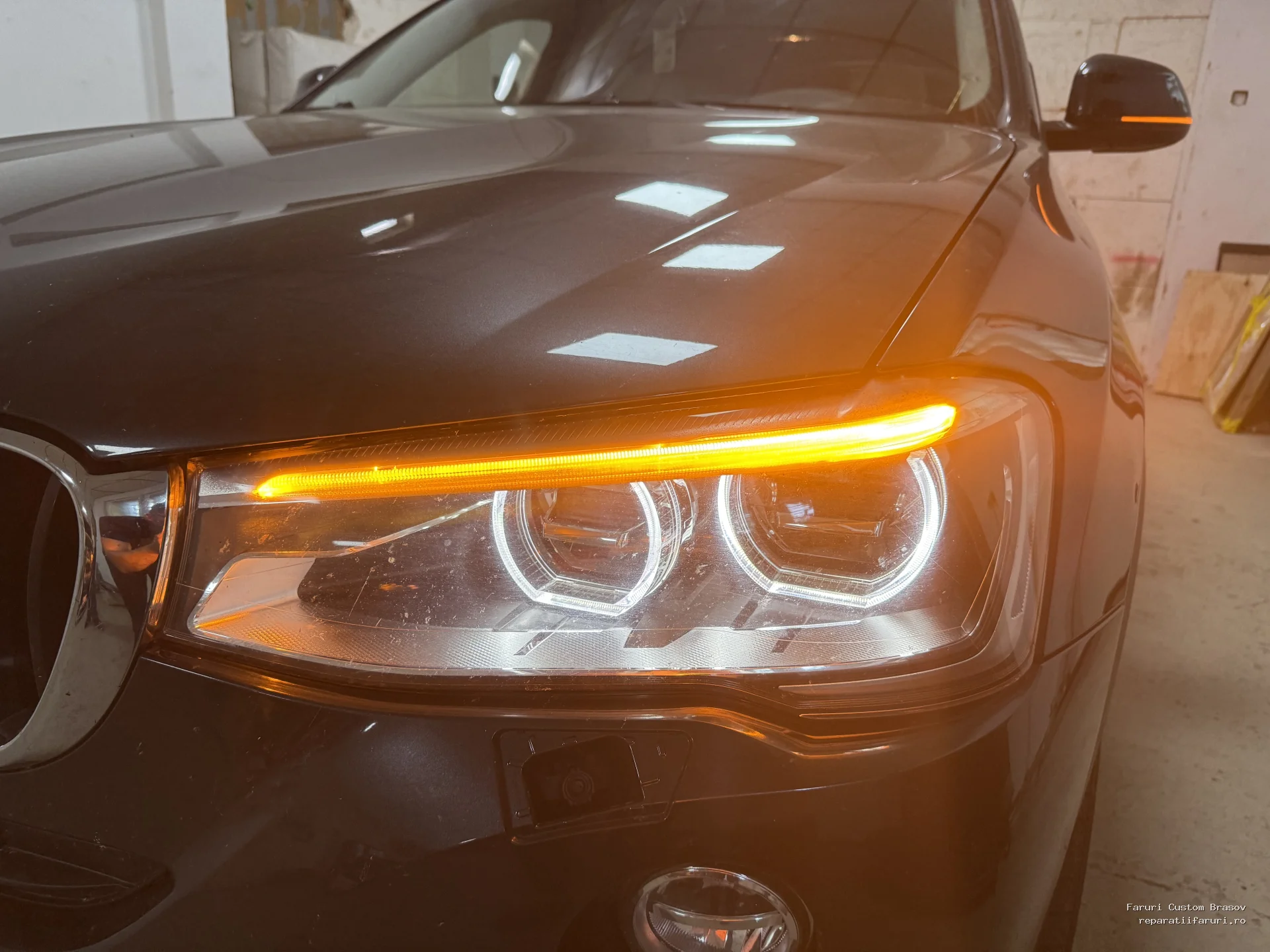 Fibre Uzate + Tms nefunctional BMW X3 F26 - Faruri Custom Brașov