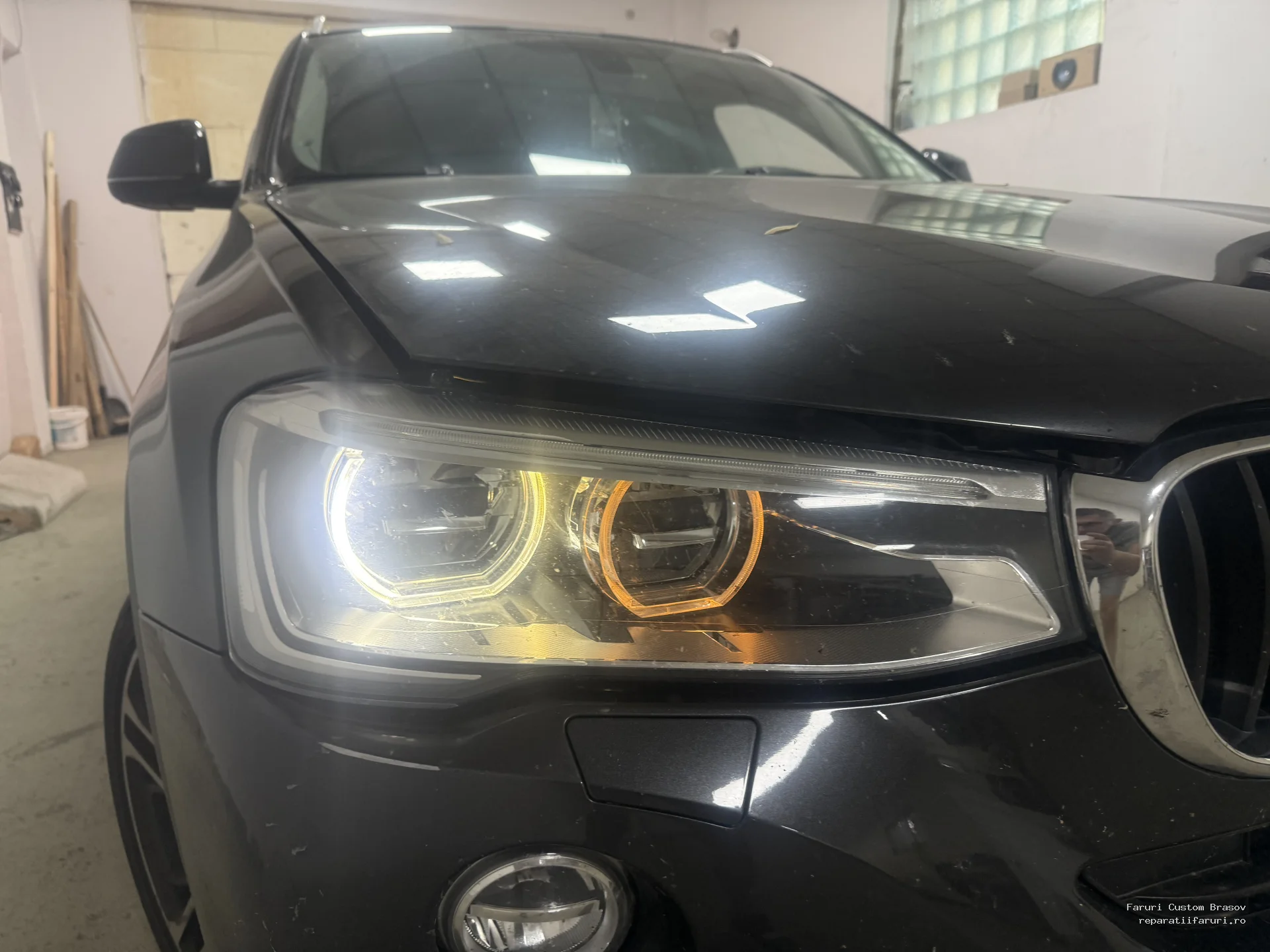 Fibre Uzate + Tms nefunctional BMW X3 F26 - Faruri Custom Brașov
