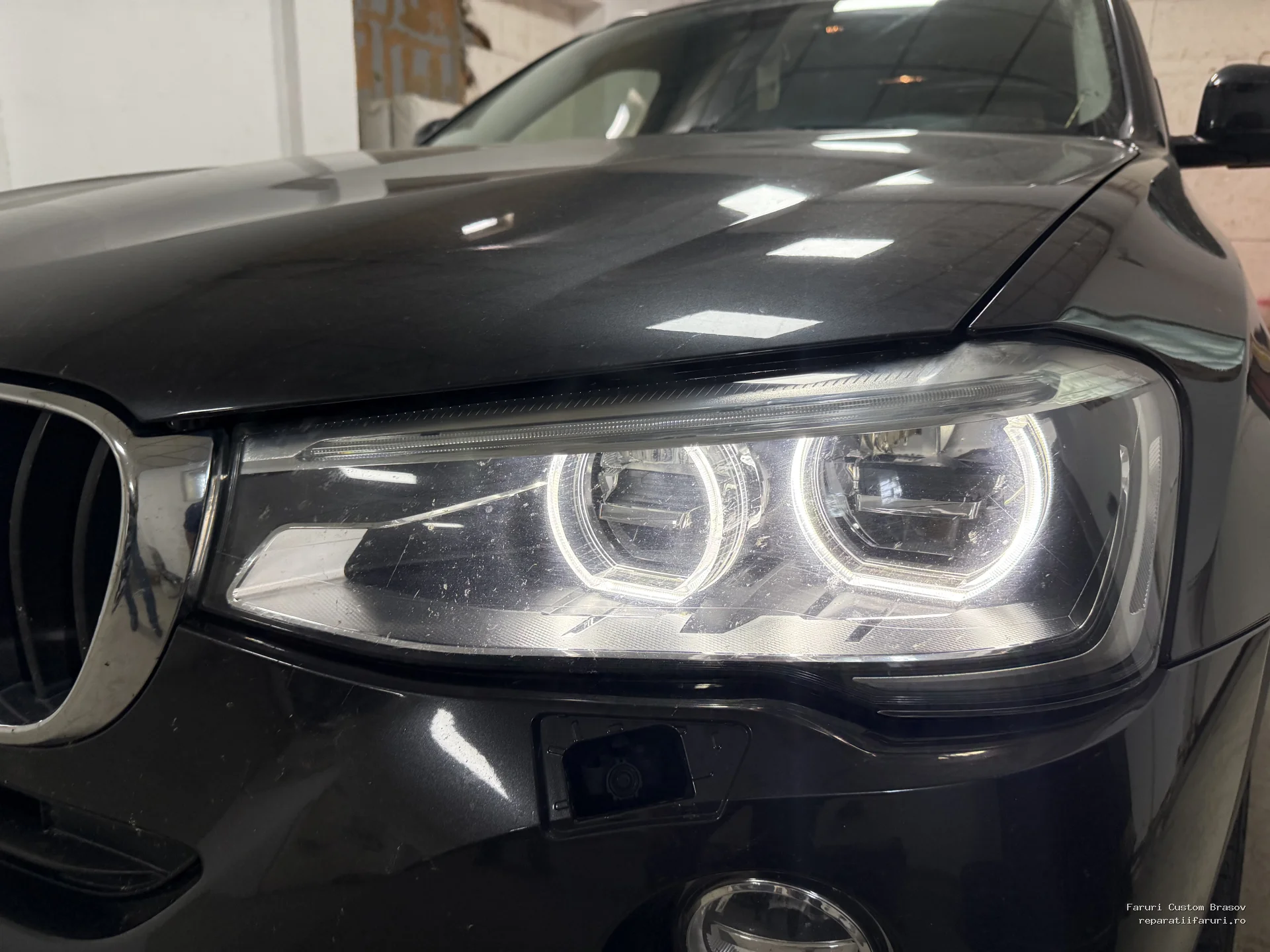 Fibre Uzate + Tms nefunctional BMW X3 F26 - Faruri Custom Brașov