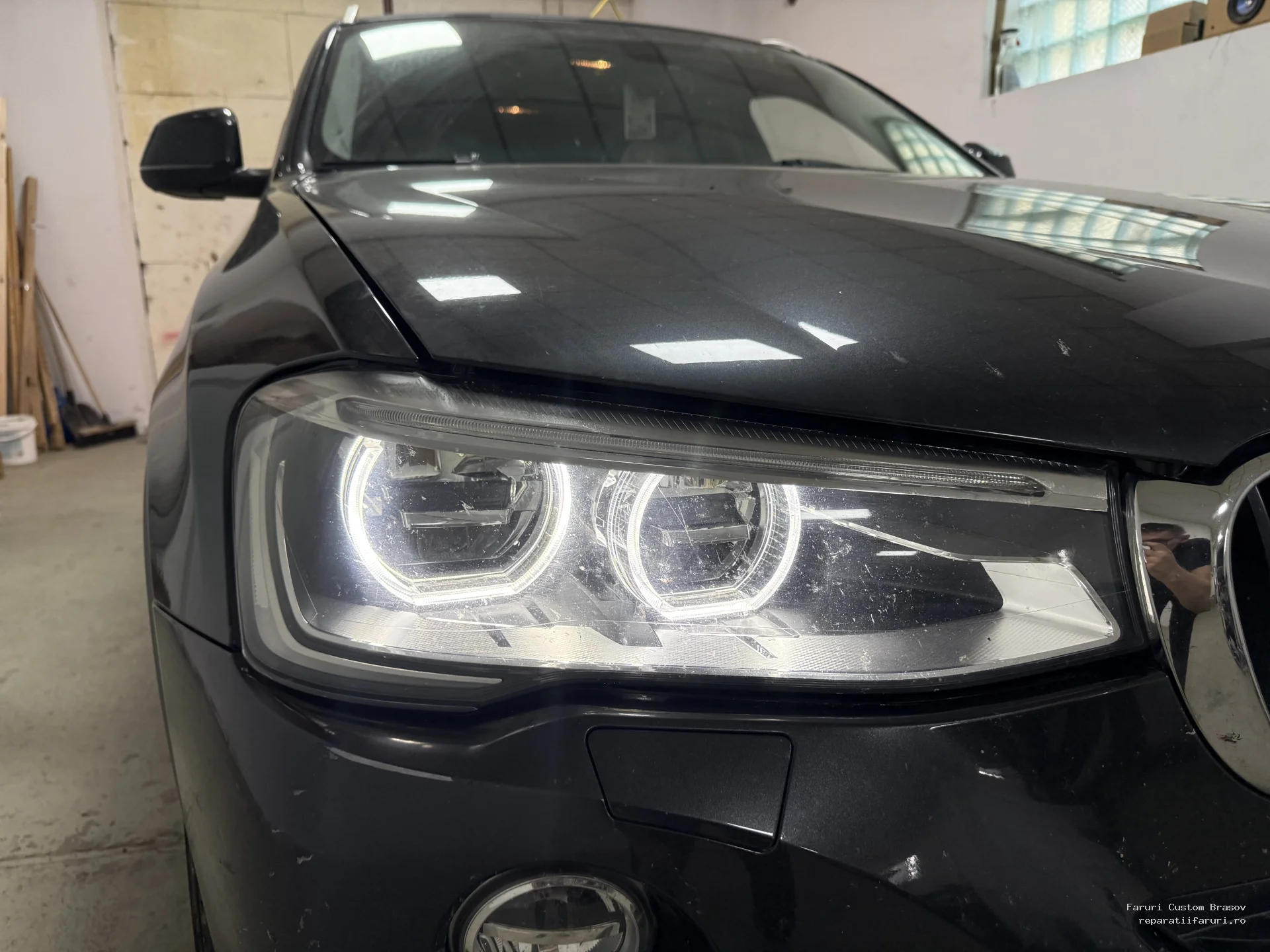 Fibre Uzate + Tms nefunctional BMW X3 F26 - Faruri Custom Brașov