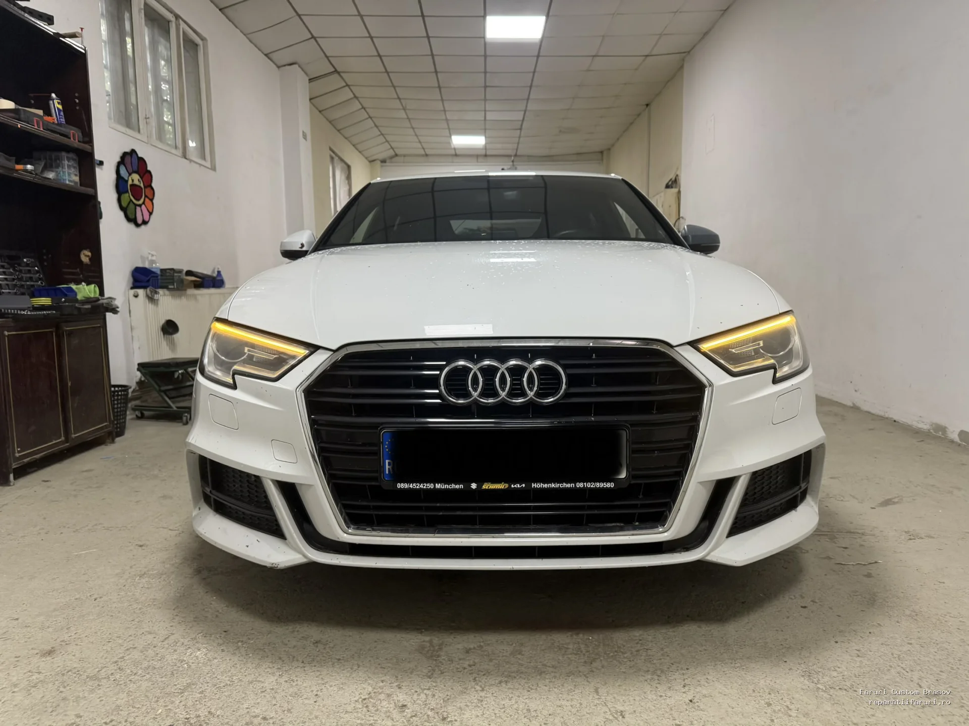 Inlocuire lumini zi + kit leduri Audi A3 8v - Faruri Custom Brașov Inlocuire lumini zi + kit leduri Audi A3 8v - Faruri Custom Brașov