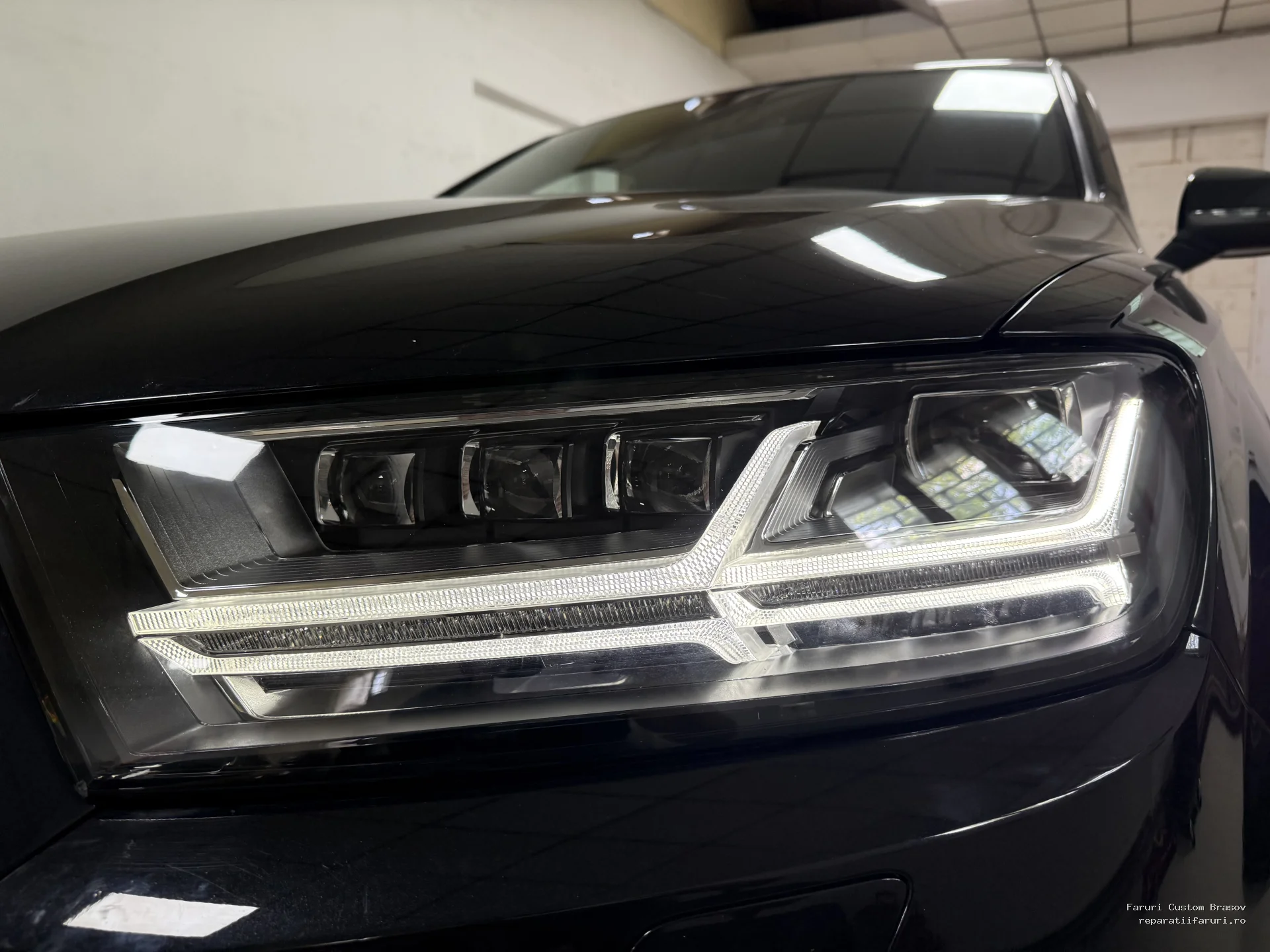 Inlocuire sticle Audi Q7 II 4M - Faruri Custom Brașov