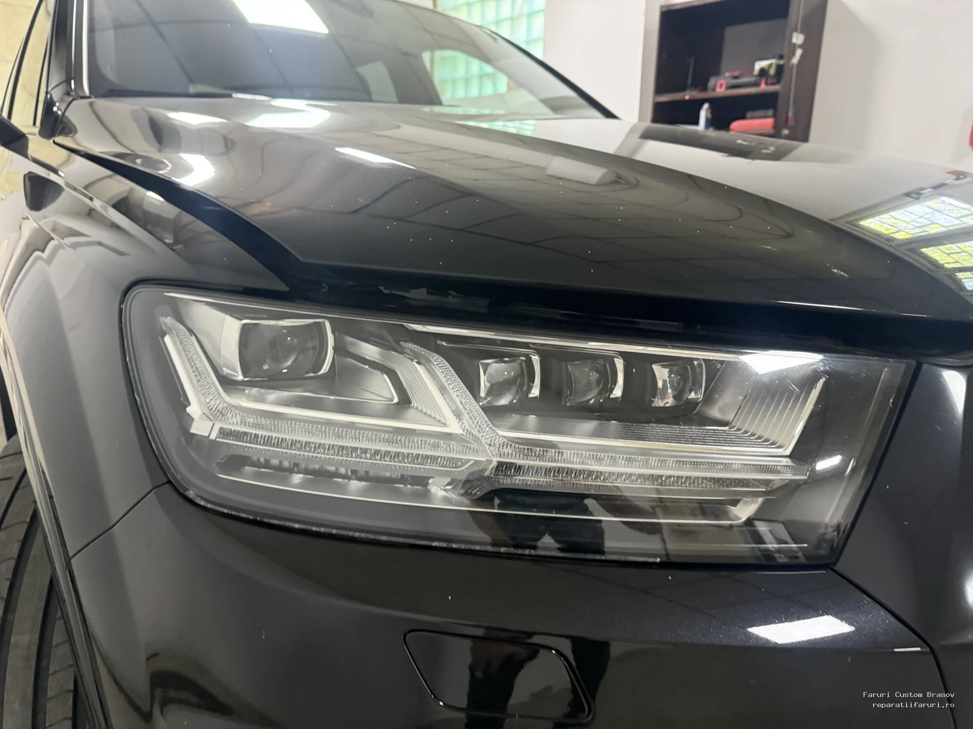 Inlocuire sticle Audi Q7 II 4M - Faruri Custom Brașov