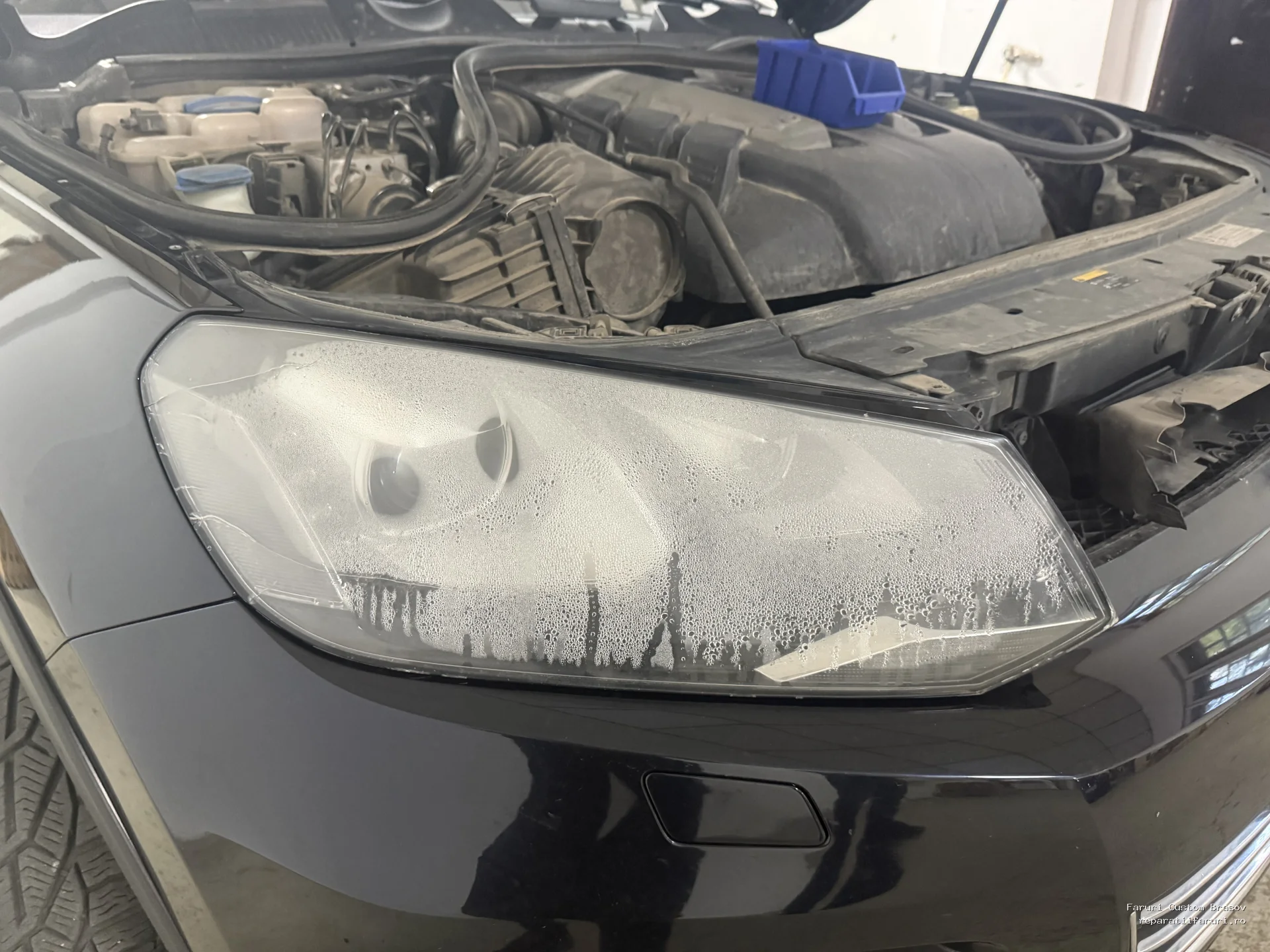 Inlocuire sticle far Volkswagen Touareg 2 - Faruri Custom Brașov