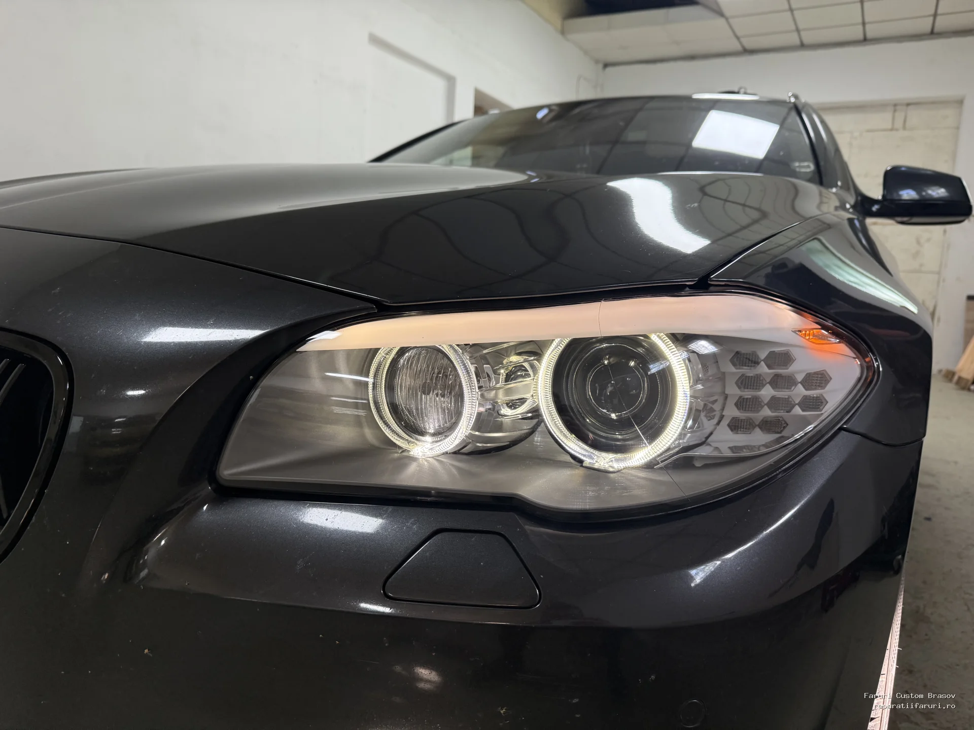 Inlocuire sticle, instalatie si tms BMW F10 nonfacelift - Faruri Custom Brașov