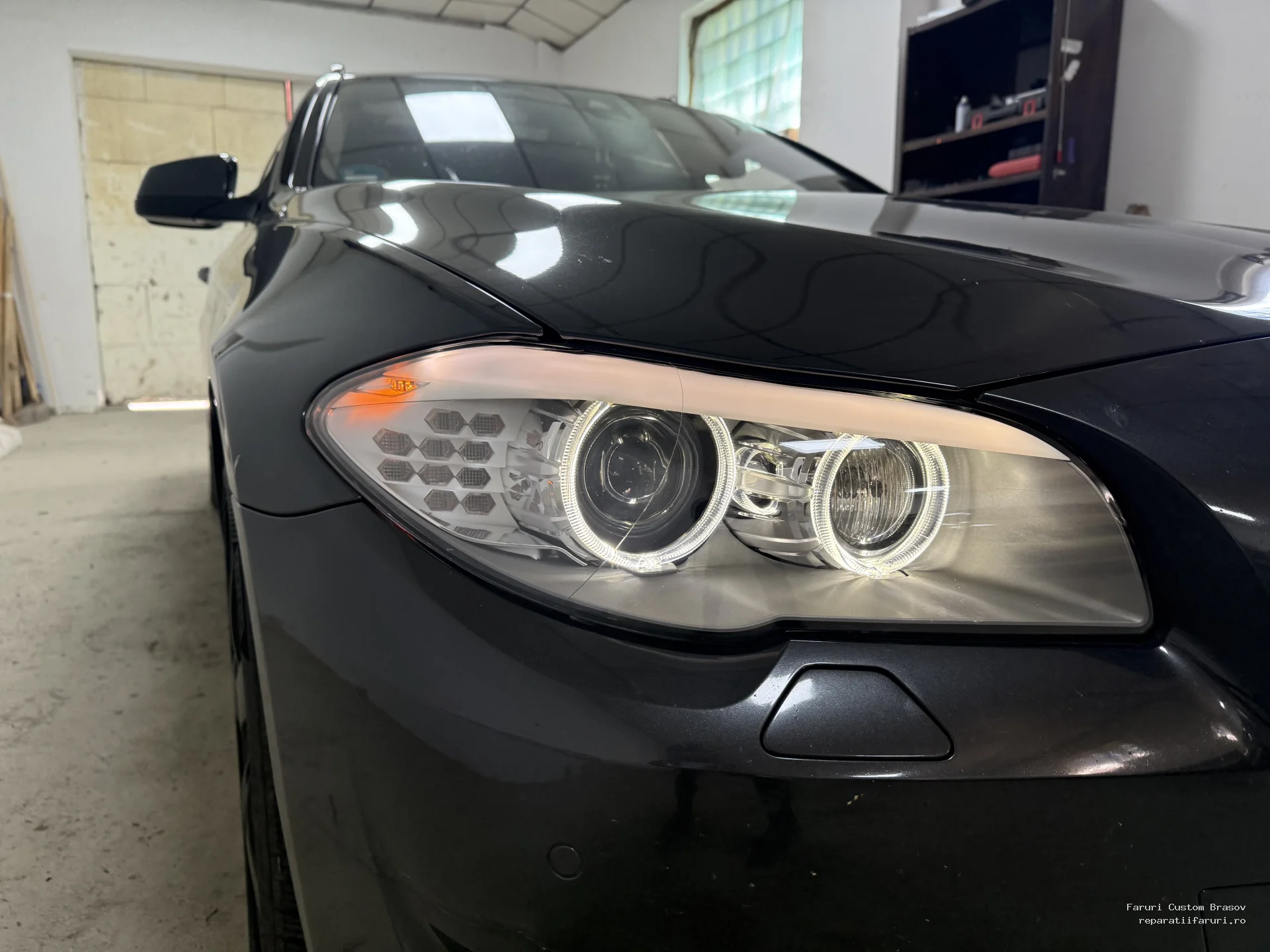 Inlocuire sticle, instalatie si tms BMW F10 nonfacelift - Faruri Custom Brașov