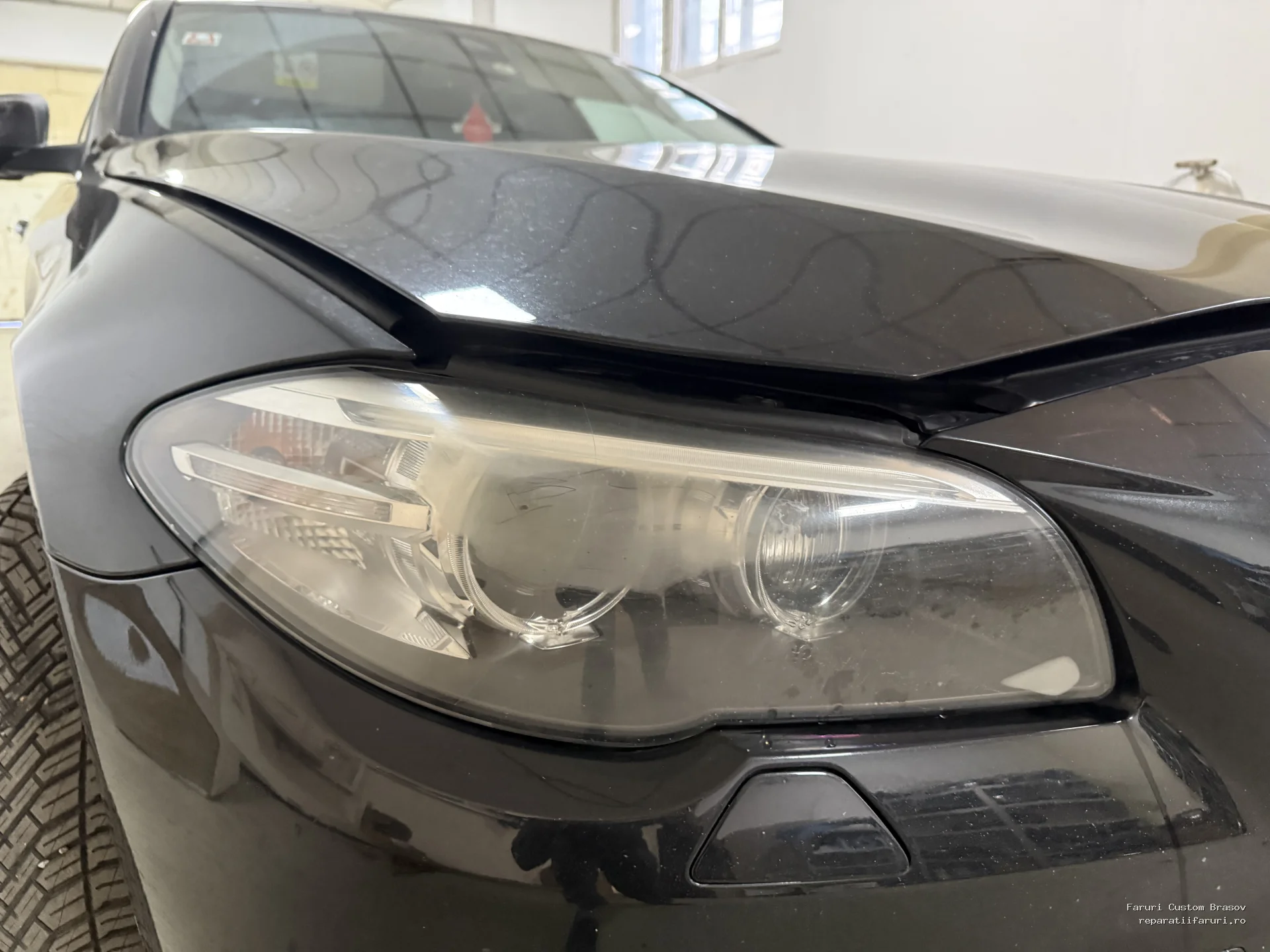 Inlocuire sticle + tms nou BMW F10 Facelift adaptiv - Faruri Custom Brașov