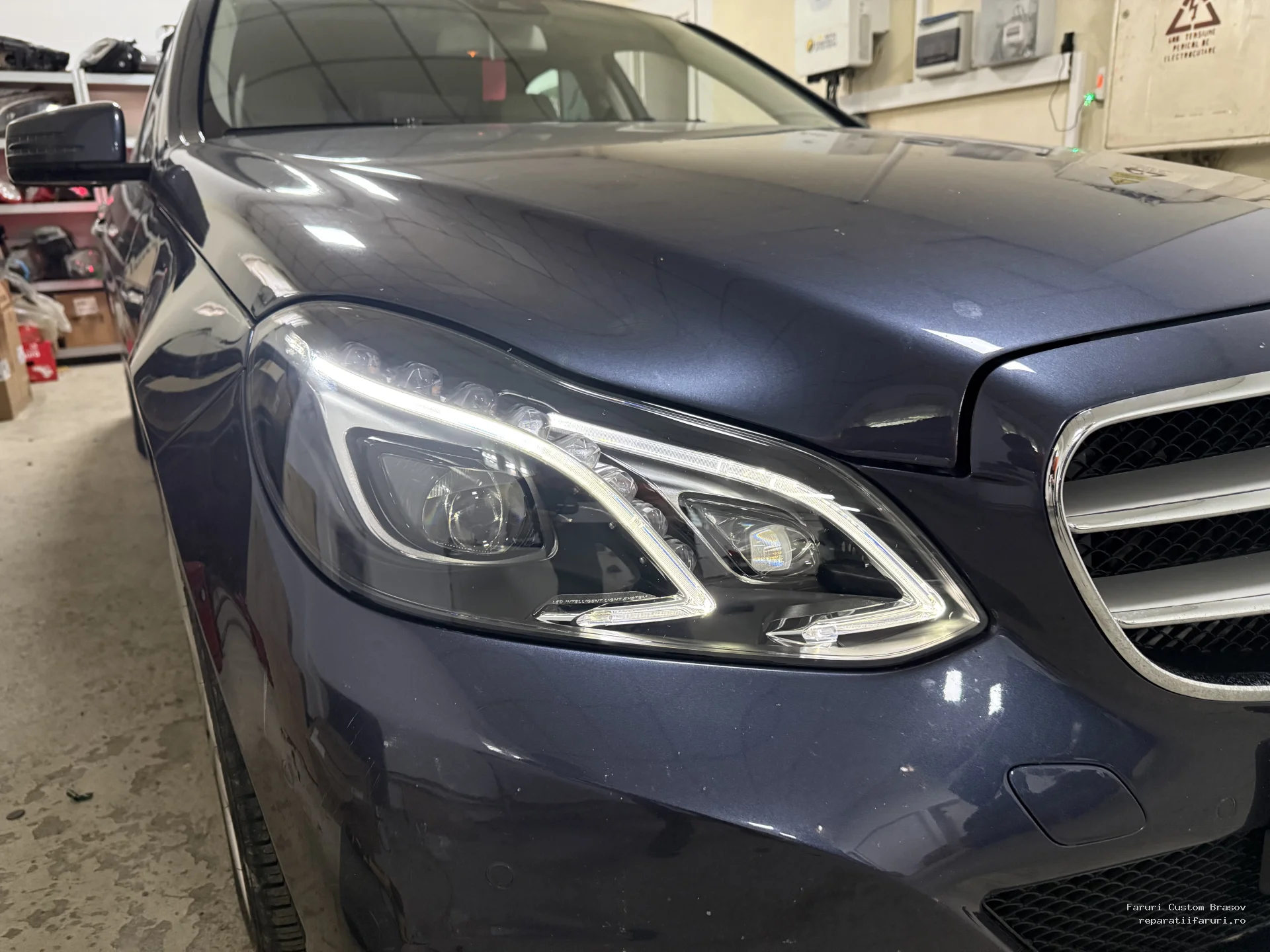 Probleme apa la modulr Mercedes-Benz W212 - 2014 - Faruri Custom Brașov