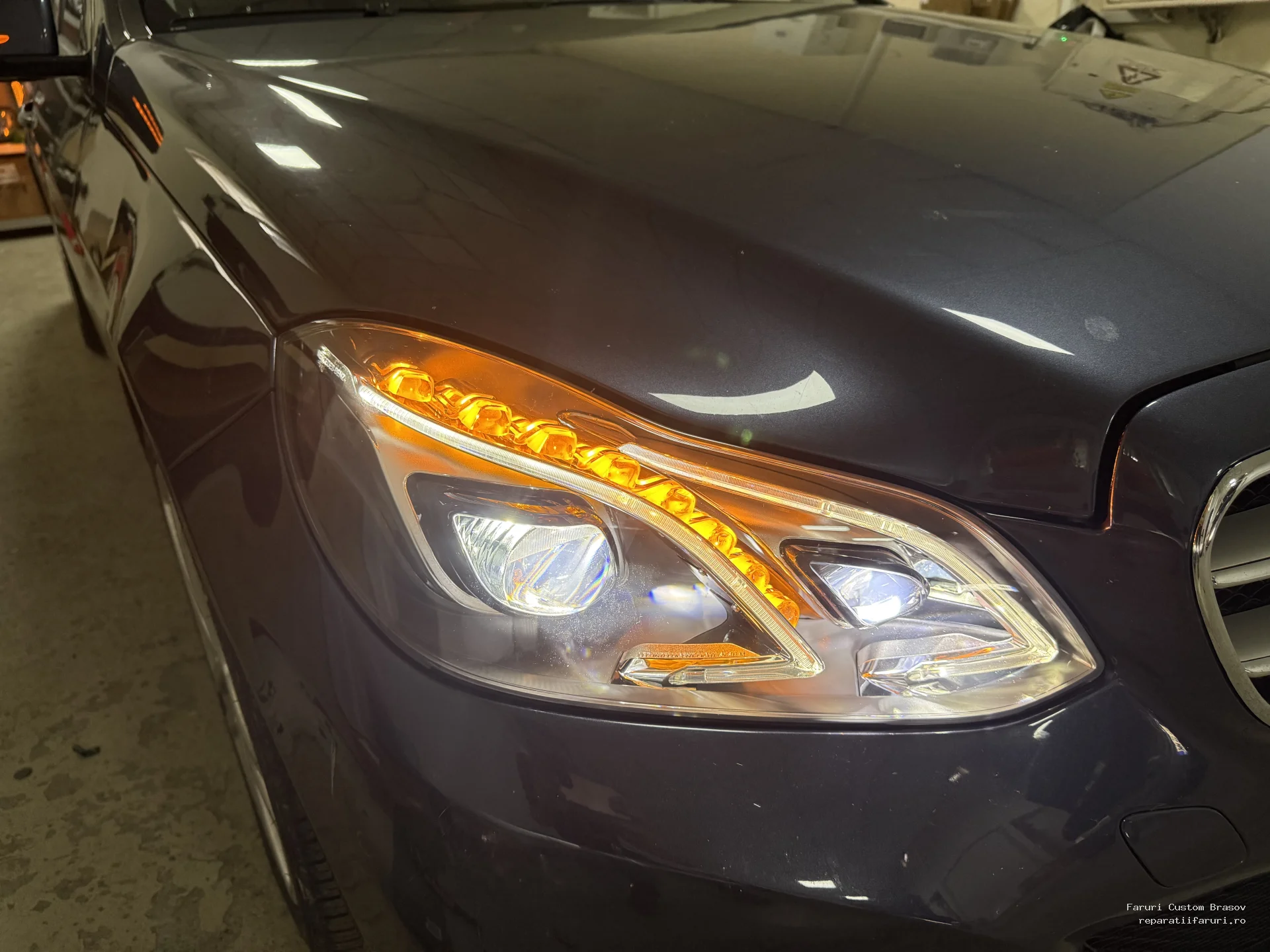 Probleme apa la modulr Mercedes-Benz W212 - 2014 - Faruri Custom Brașov