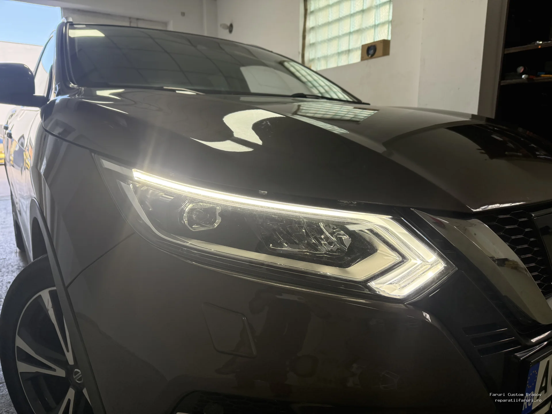 Defect lumina de zi Nissan Qashqai - Faruri Custom Brașov