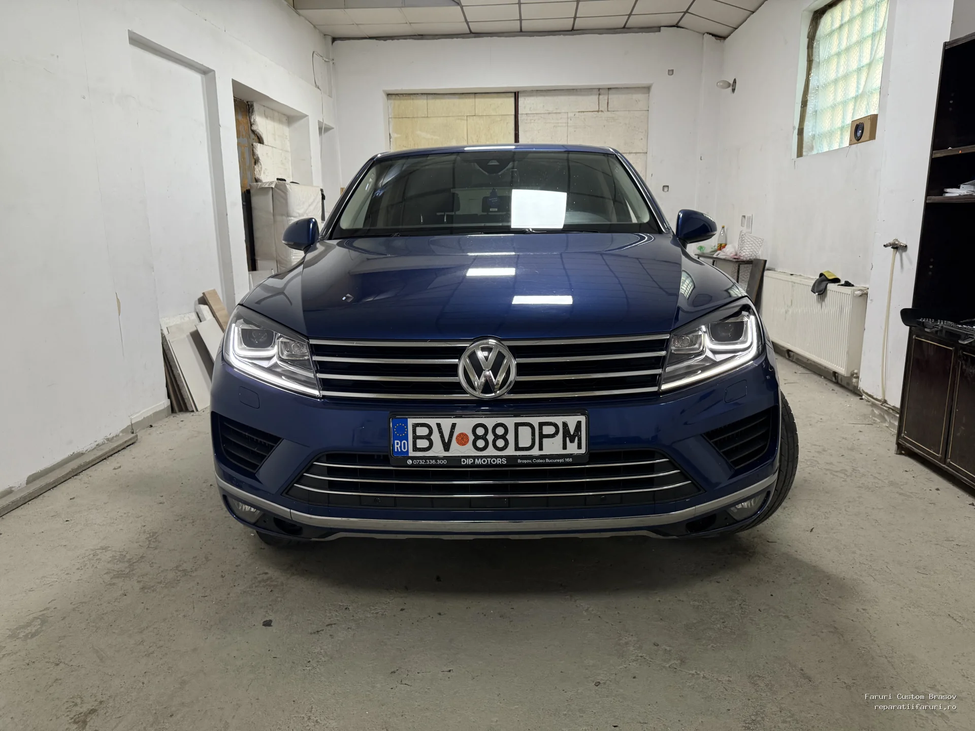 Reparatie lumina de zi Volkswagen Touareg 2 7P - Faruri Custom Brașov