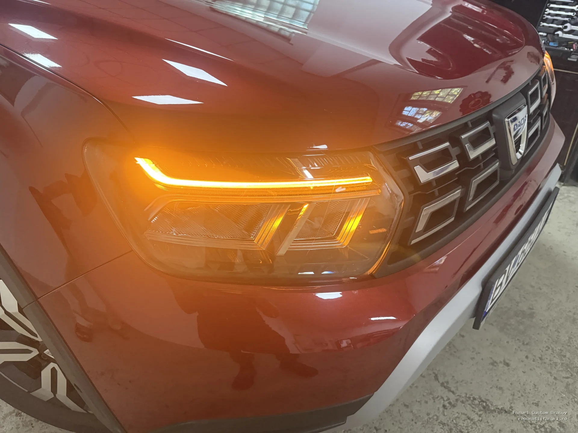 Semnalizare defecta Dacia Duster 2 2022 - Faruri Custom Brașov