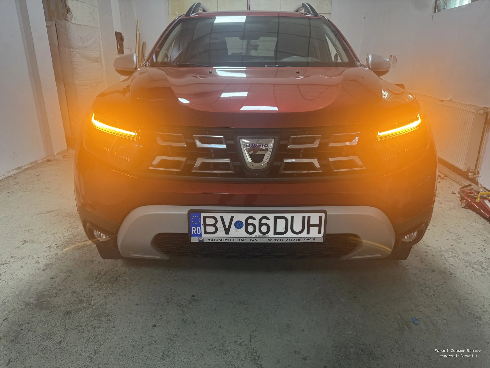 Semnalizare defecta Dacia Duster 2 2022 - Faruri Custom Brașov