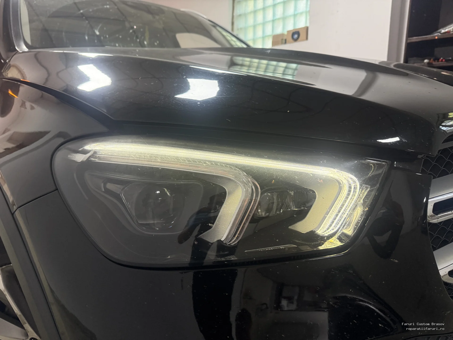 Semnalizari defecte Mercedes-Benz GLE 2021 - Faruri Custom Brașov