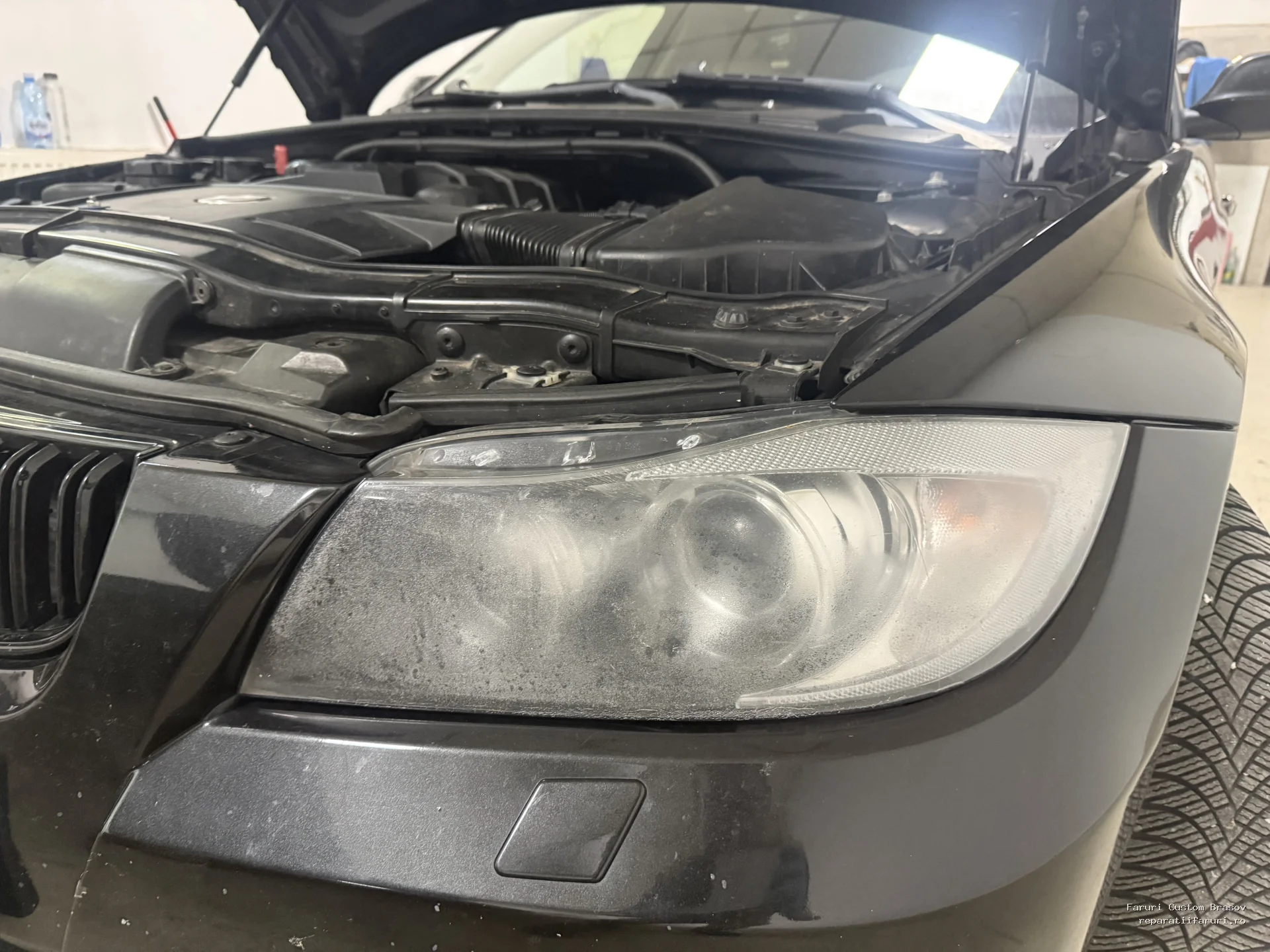 Sticle noi + Lupe noi BMW E90 non facelift - Faruri Custom Brașov Sticle noi + Lupe noi BMW E90 non facelift - Faruri Custom Brașov