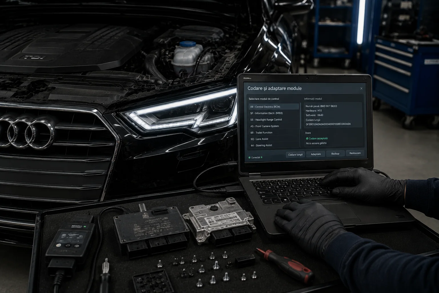 Codare și adaptare module